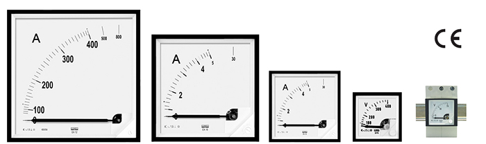 Moving-iron meters AC